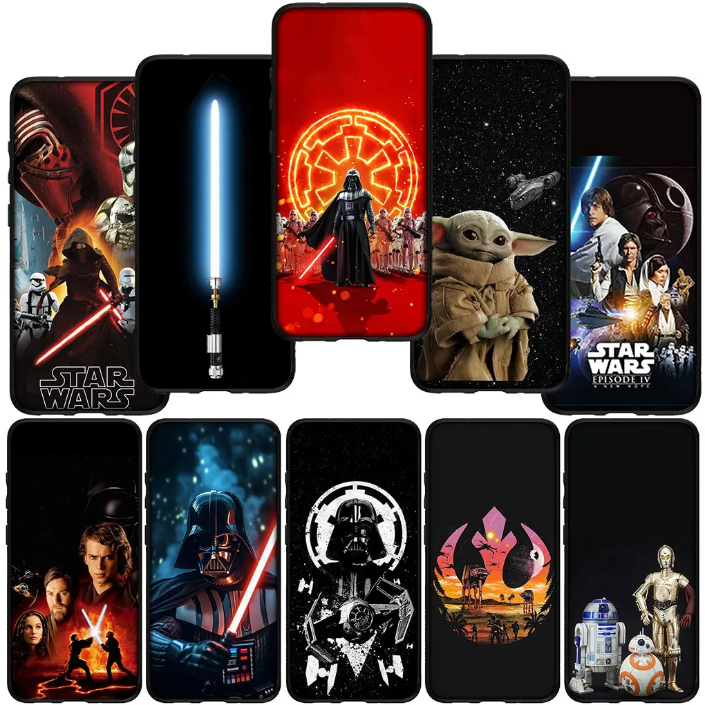 Звездные Детские войны Yoda чехол для OPPO A17 A15 A16 A12 A53 A54 A57 A78 A79 A58 A38 A98 A94 A96 A74 A95 A77 A76