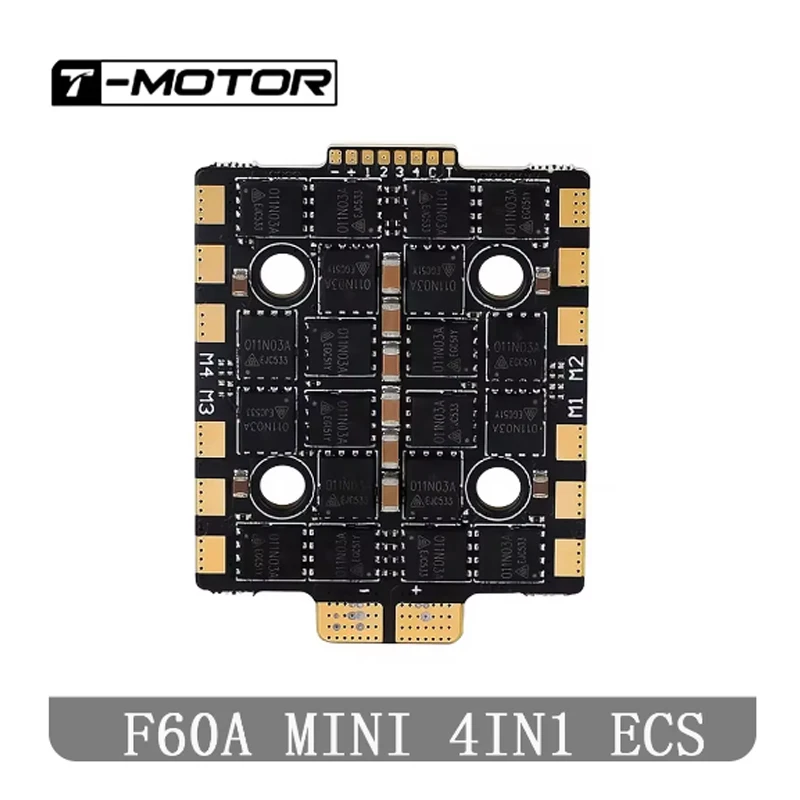 T-MOTOR F60A mini 8S 4 в 1 20X20 Racing ESC для FPV