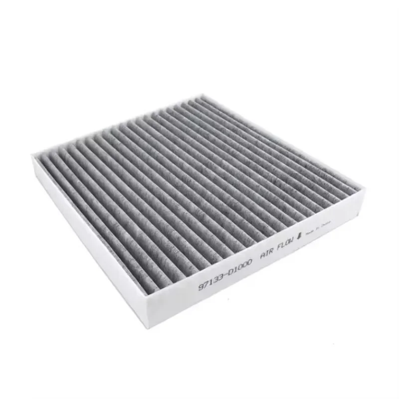 Угольный салонный фильтр пыльцы для Hyundai Creta IX25 Tucson TL Kia Rio Sportage QL Stonic 97133-D1000 97133-D3000