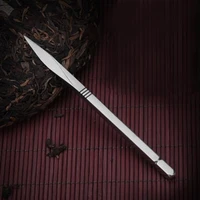 stainless steel greenfield tea needle tea cutter puer tea cone tea ceremony accessories kung fu teasets spiral tea knife