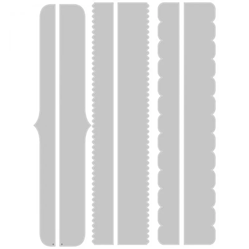 Новинка 2021 металлические Вырубные штампы с зубчатыми кружевами для