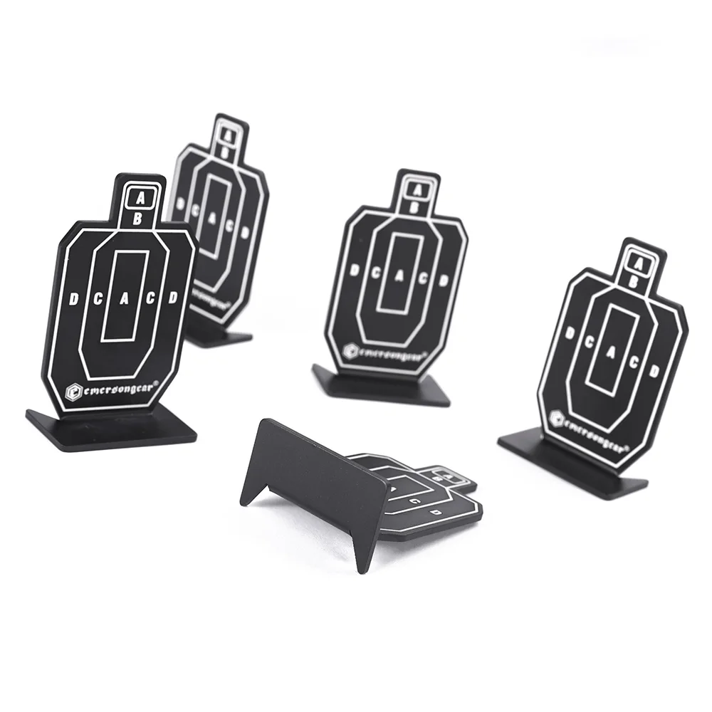 Emersongear 5 шт./компл. тактический для IDPA алюминиевый мини-мишень украшения дисплея