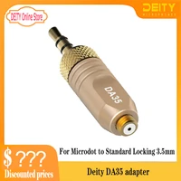 aputure deity da35 adapter for microdot to standard locking 3 5mm