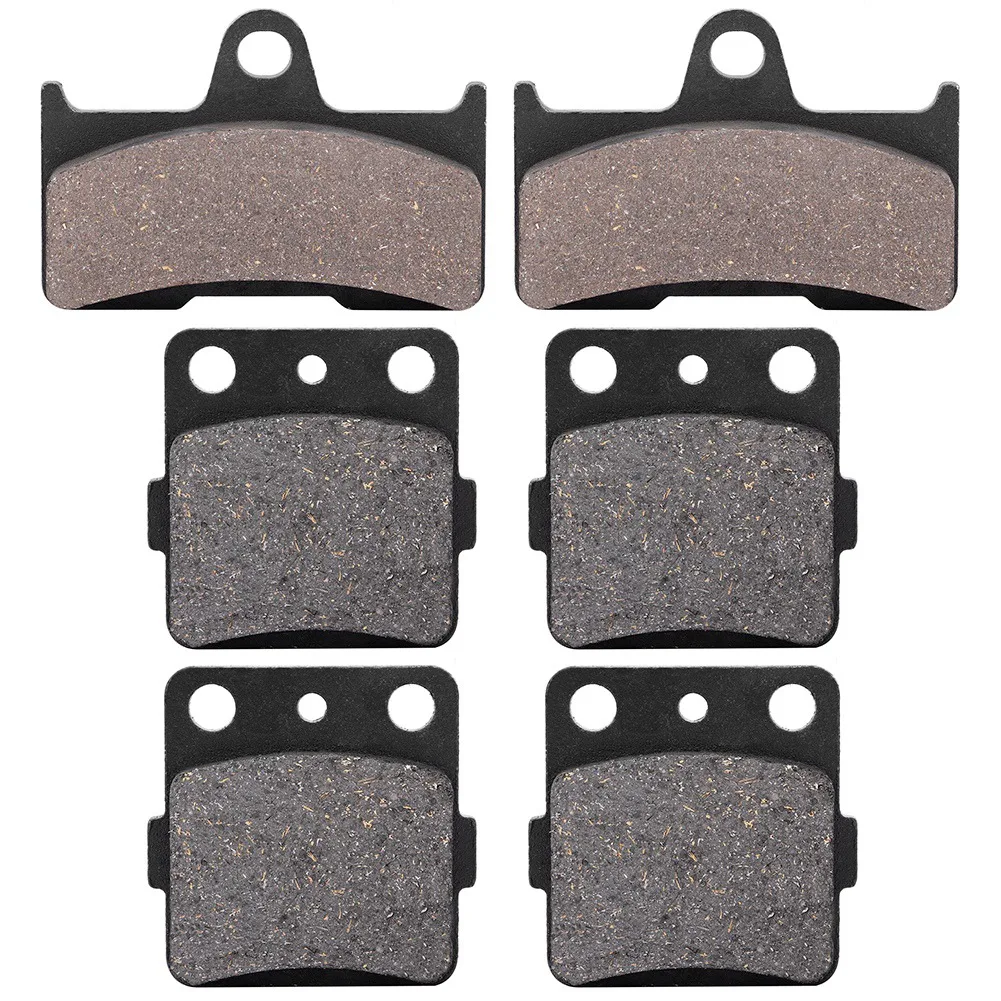 

6Pcs Front & Rear Brake Pads for Yamaha Grizzly 660 4x4 YFM660F 02-08