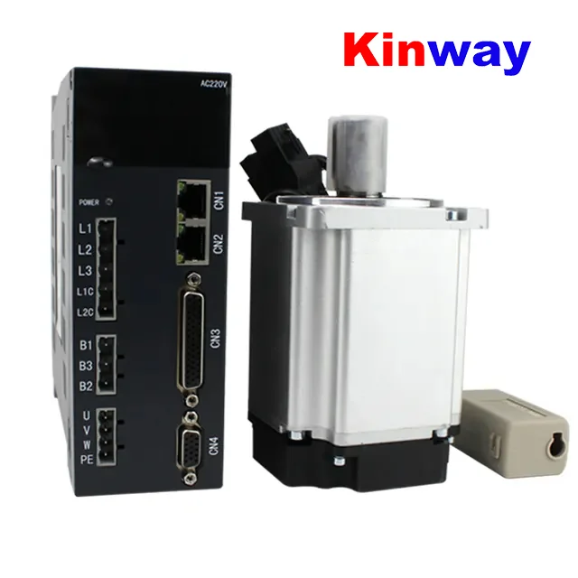 Серводвигатель переменного тока 220 В 3000 кВт об/мин Нм с A6 Canopen RS485 контроллер