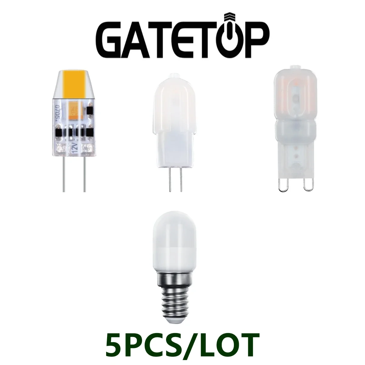 Светодиодная мини-кристаллическая лампа лампа-холодильник G4 G9 AC/DC 12 В AC220V теплый