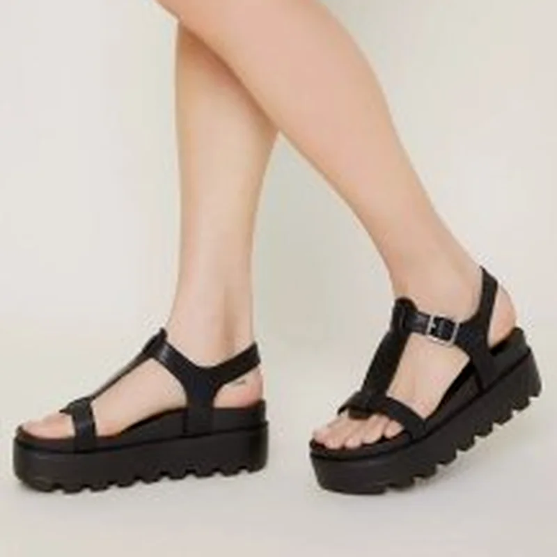 

Сандалии женские на платформе, босоножки на высокой танкетке, свадебная обувь, лето 2022