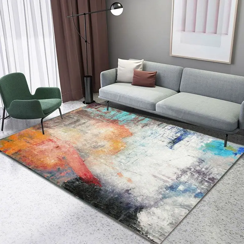 

Modern Art Carpets for Living Room Luxury Sofa Coffee Tables Carpet Bedroom Carpet Lounge Rug Room Decor Large Area Floor Mats