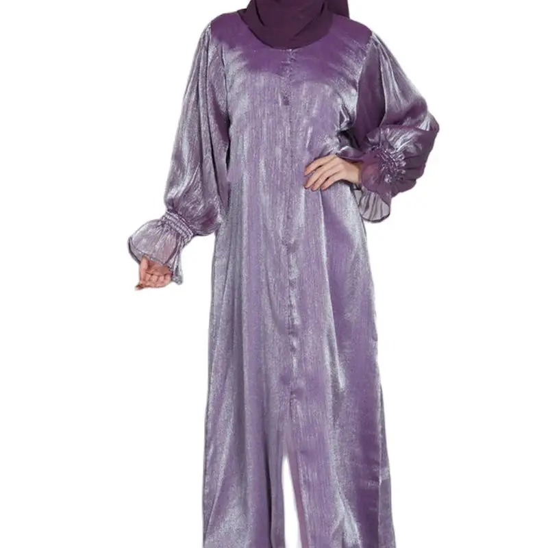 Abayas Sets for Ramadan Muslim Women Clothing Islamic Cardigan Jacket with Belt Hijab Dubai Three Piece Robe Muslim Fashion Sets