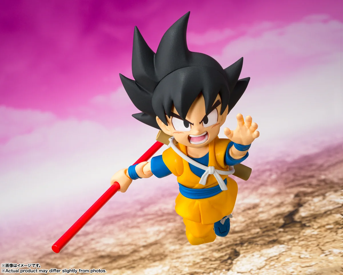 Оригинальная аниме-фигурка BANDAI S.H.Figuarts Dragon Ball Z Son GOKU DAIMA игрушки коллекция моделей