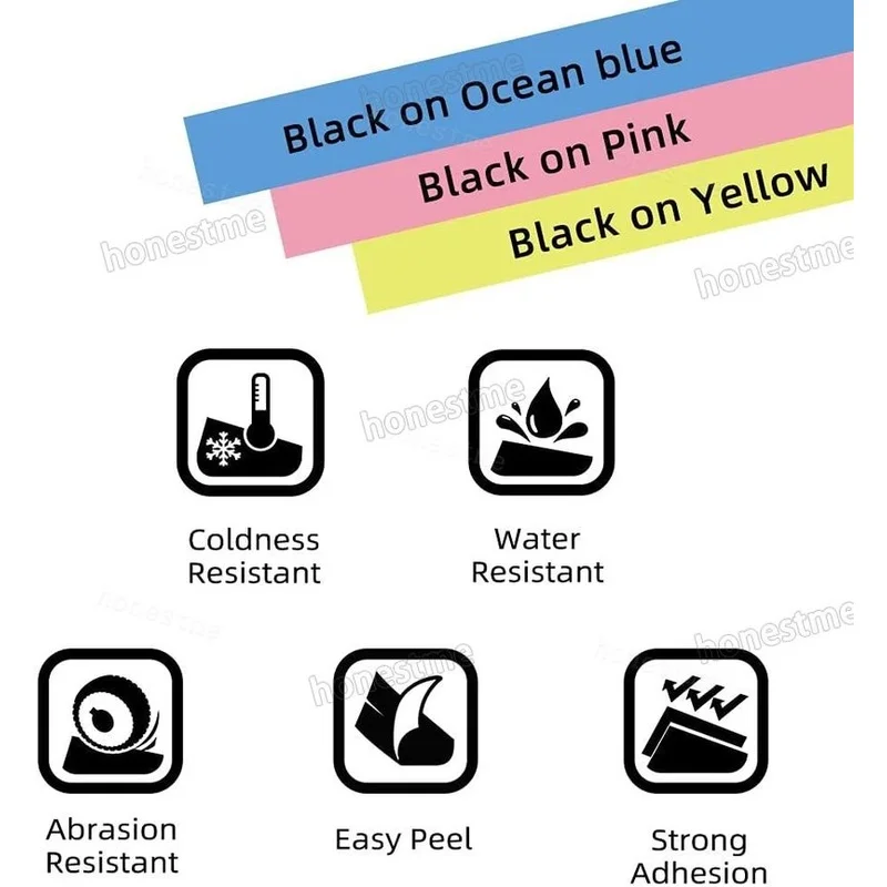 Совместимая с Phomemo лента для этикеток Сменные ленты P12 &amp DYMO Letratag сменные насадки