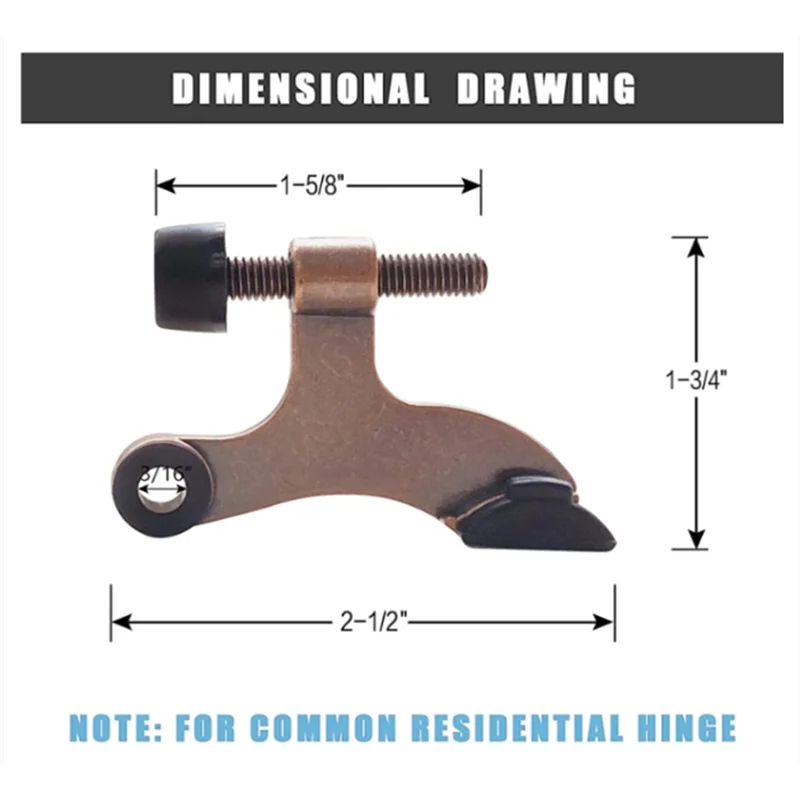 6 шт. шарнирный штифт Red-Patina дверной стопор регулируемая сверхпрочная петля с
