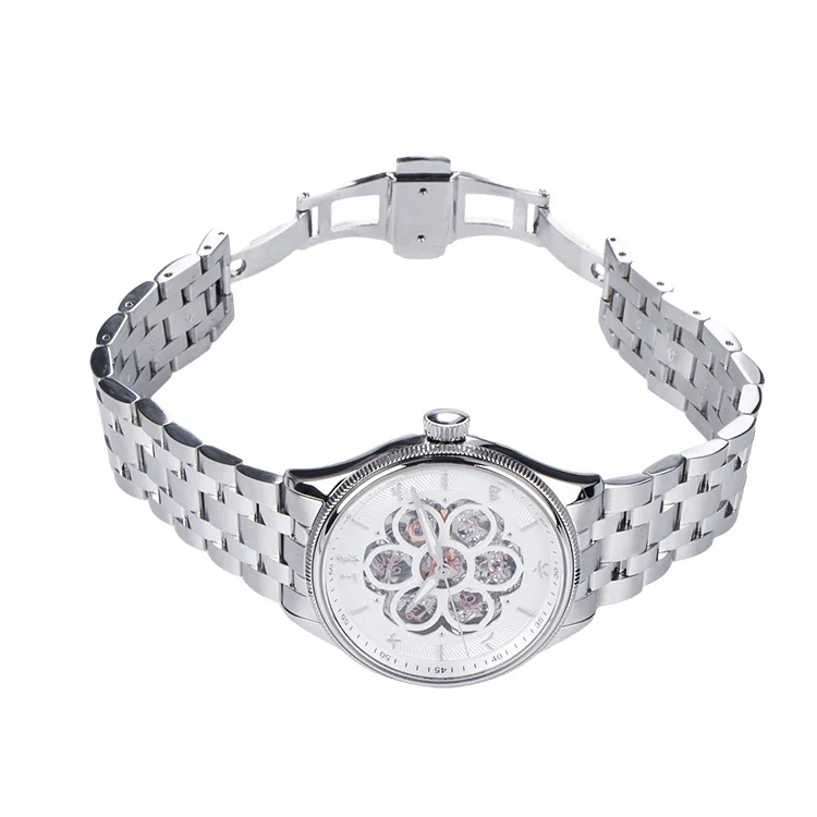 SanYuan с сапфировым стеклом роскошные деловые автоматические механические часы