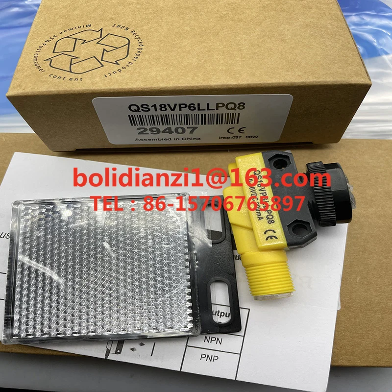 В наличии QS18VP6FF150 QS18VN6FF150 QS18VN6LAF QS18VP6LAF QS18VP6LLPQ QS18VN6LLPQ Новый датчик