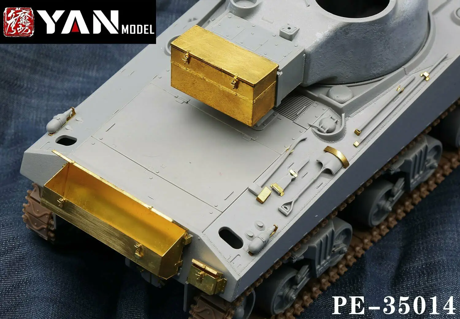 Yan модель PE-35014 1/35 Британский Шерман VC перчаточный ящик и инструменты |