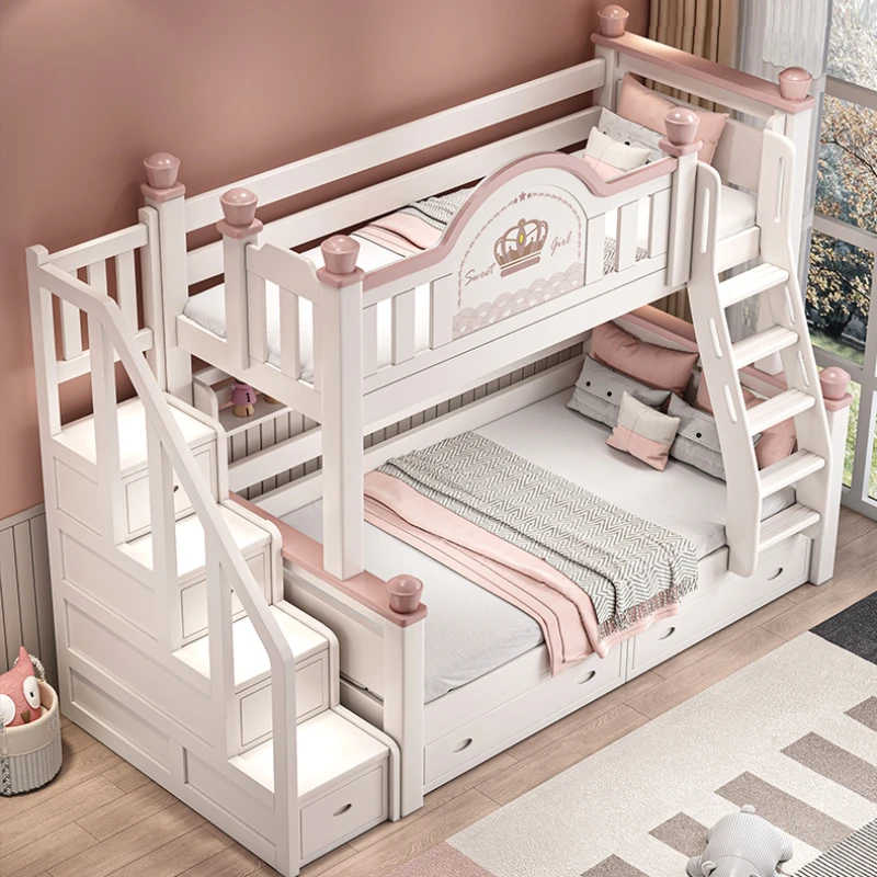 Детские кровати большого размера двухслойная многофункциональная современная