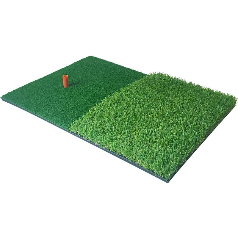 

Golf Practice Mat Artificial Lawn Nylon Grass Rubber Tee Backyard Outdoor Golf Hitting Mat Durable Training Pad 40X60cm