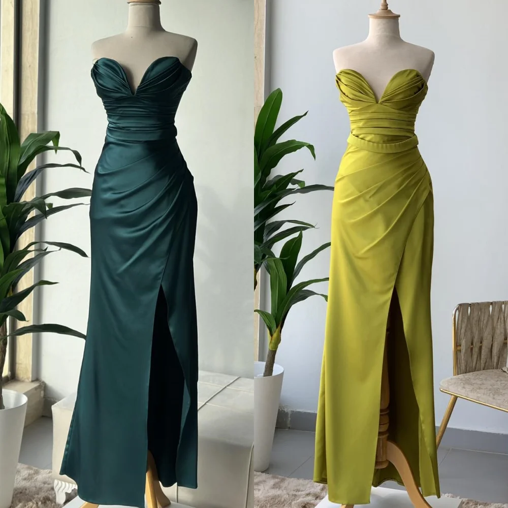 Изысканные атласные платья Yipeisha