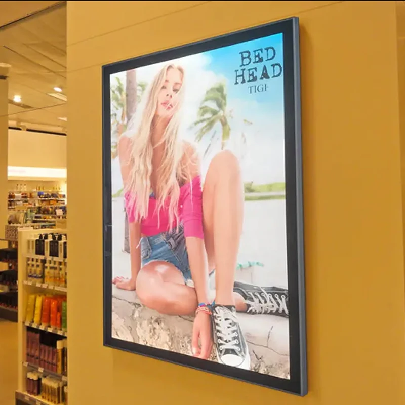 Световой короб A2 со светодиодной подсветкой магнитные рамки настенные вывески