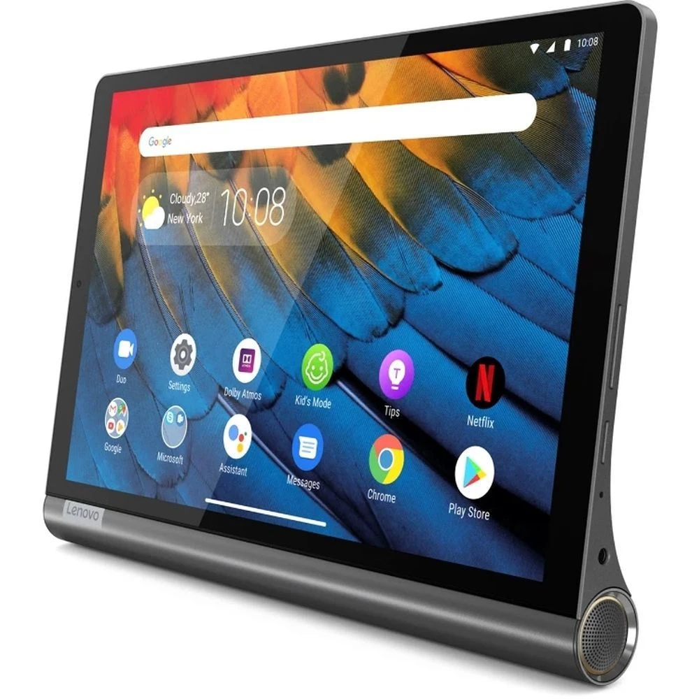 Планшет Lenovo Yoga Smart Tab YT-X705X ZA540002RU серый 10.1" IPS  Snapdragon 439 3Гб 32Гб 8Мп Android Pie 7000 мАч -