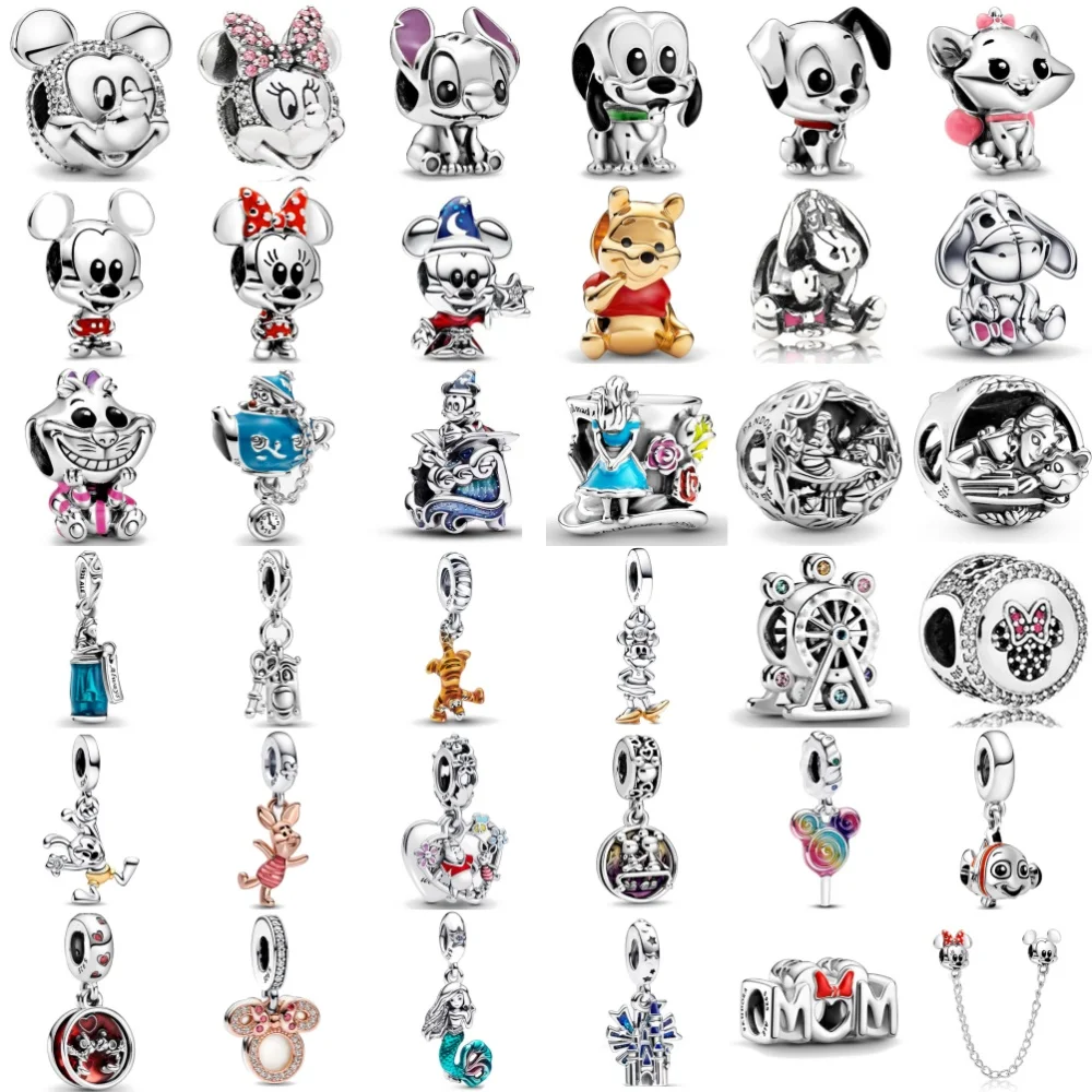 Женский браслет из серебра 925 пробы с подвеской-бусиной