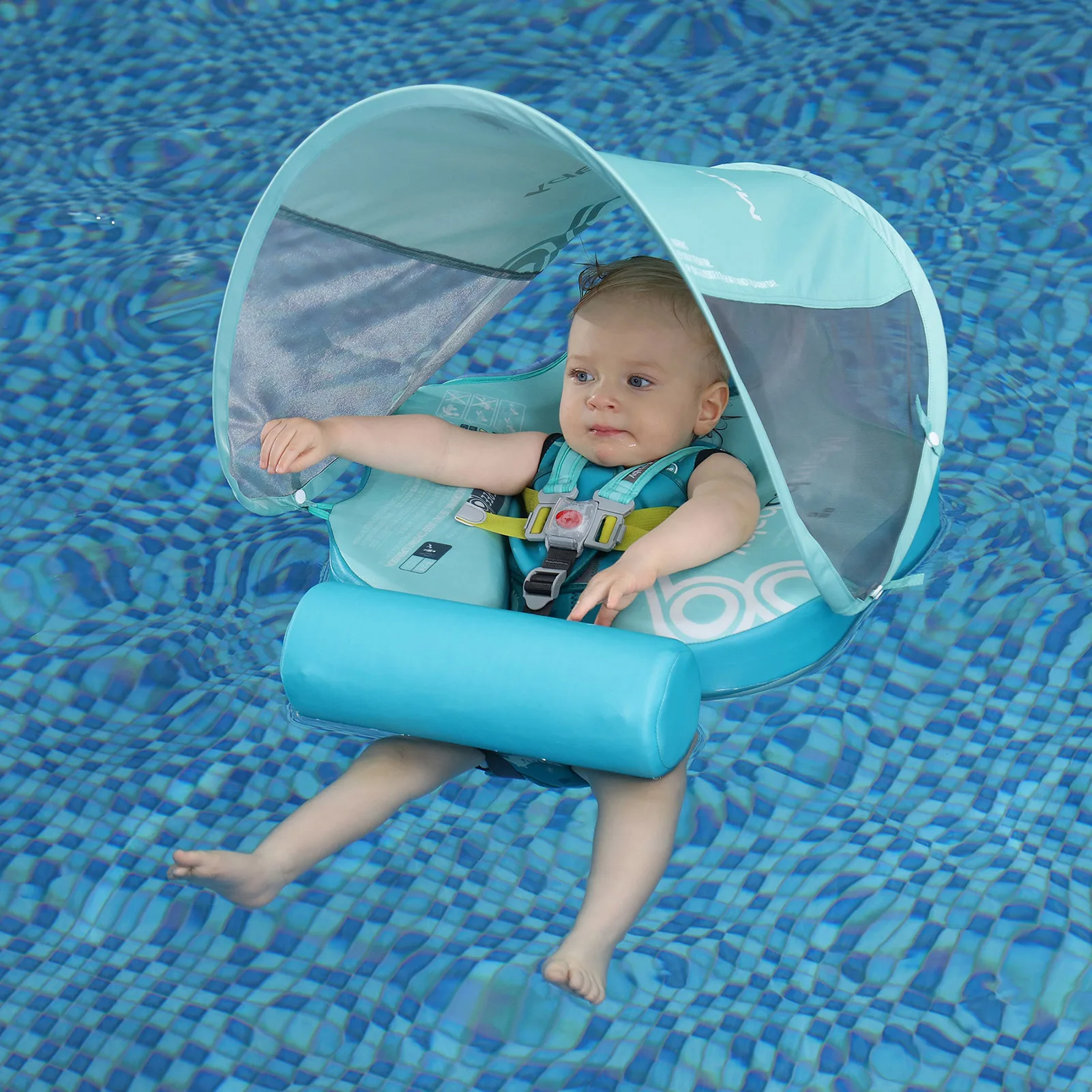 

Mambobaby 17 Types Non-inflatable Newborn Baby Swimming Float Lying Swimming Ring Pool Toys Swim Trainer Floater