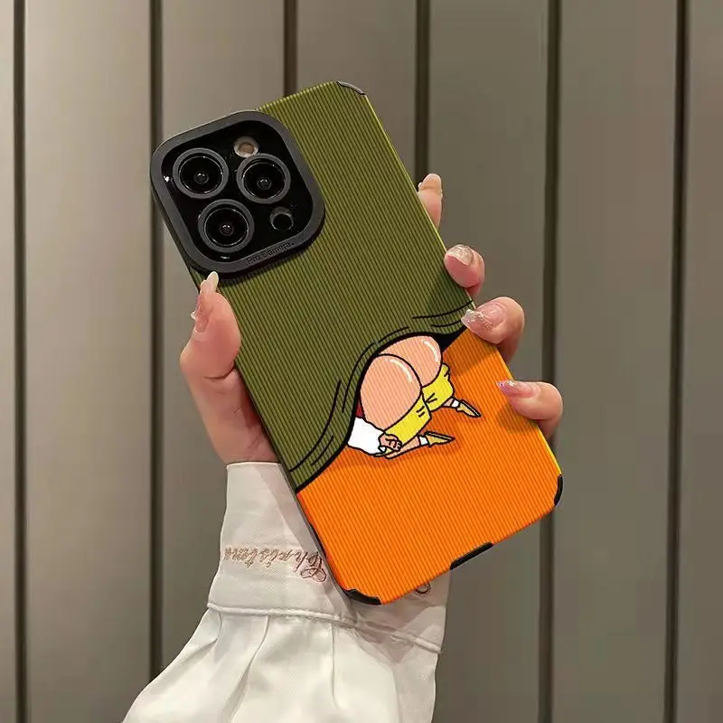 

SEIRASSIM Funny cartoon cute phone case for iphone xr xs max x 7 8 plus se2 6 silicone cover for iphone 14 pro max 13 mini 11 12