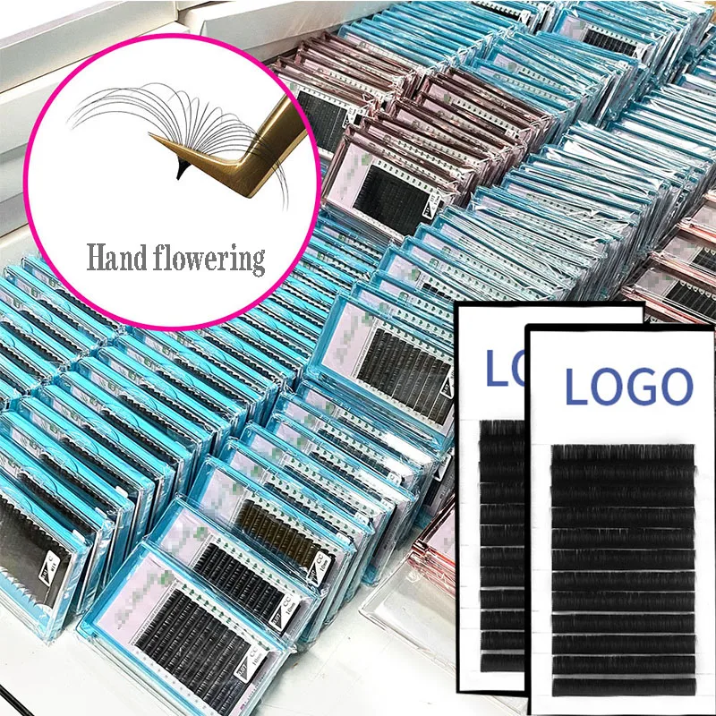 

Flat Ellipse Eyelash Split Tips Matte Gray Black Color Super Soft Gentle Natural Eyelash Extension Free Shipping Items