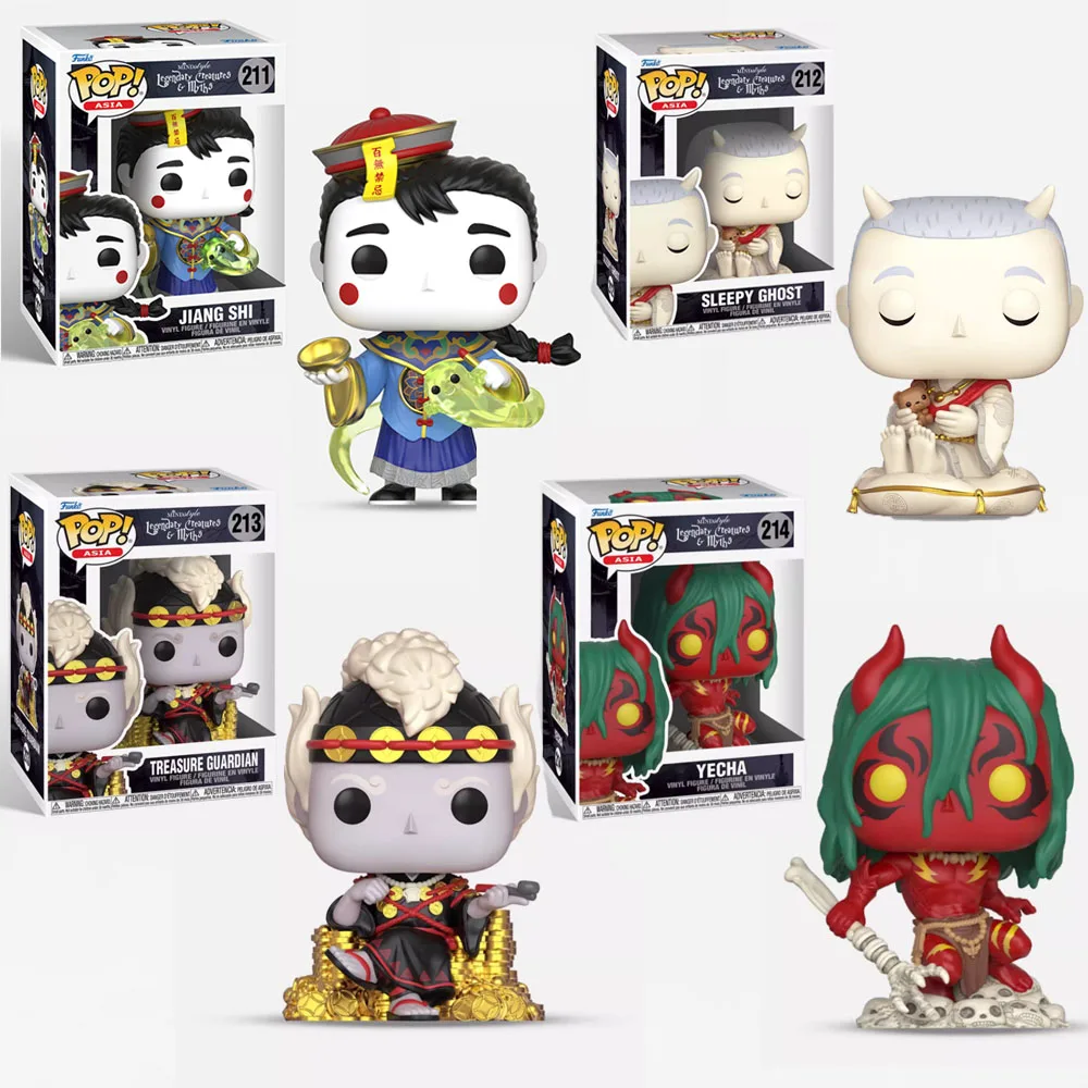 Funko Pop Азия Цзян Ши #211 сонный призрак #212 йча легендарные существа мифы виниловые