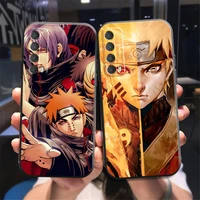 naruto anime phone case for huawei y7s y9a y6 2019 y7p 2020 y8s y7 2019 y9 2019 liquid silicon silicone cover coque carcasa