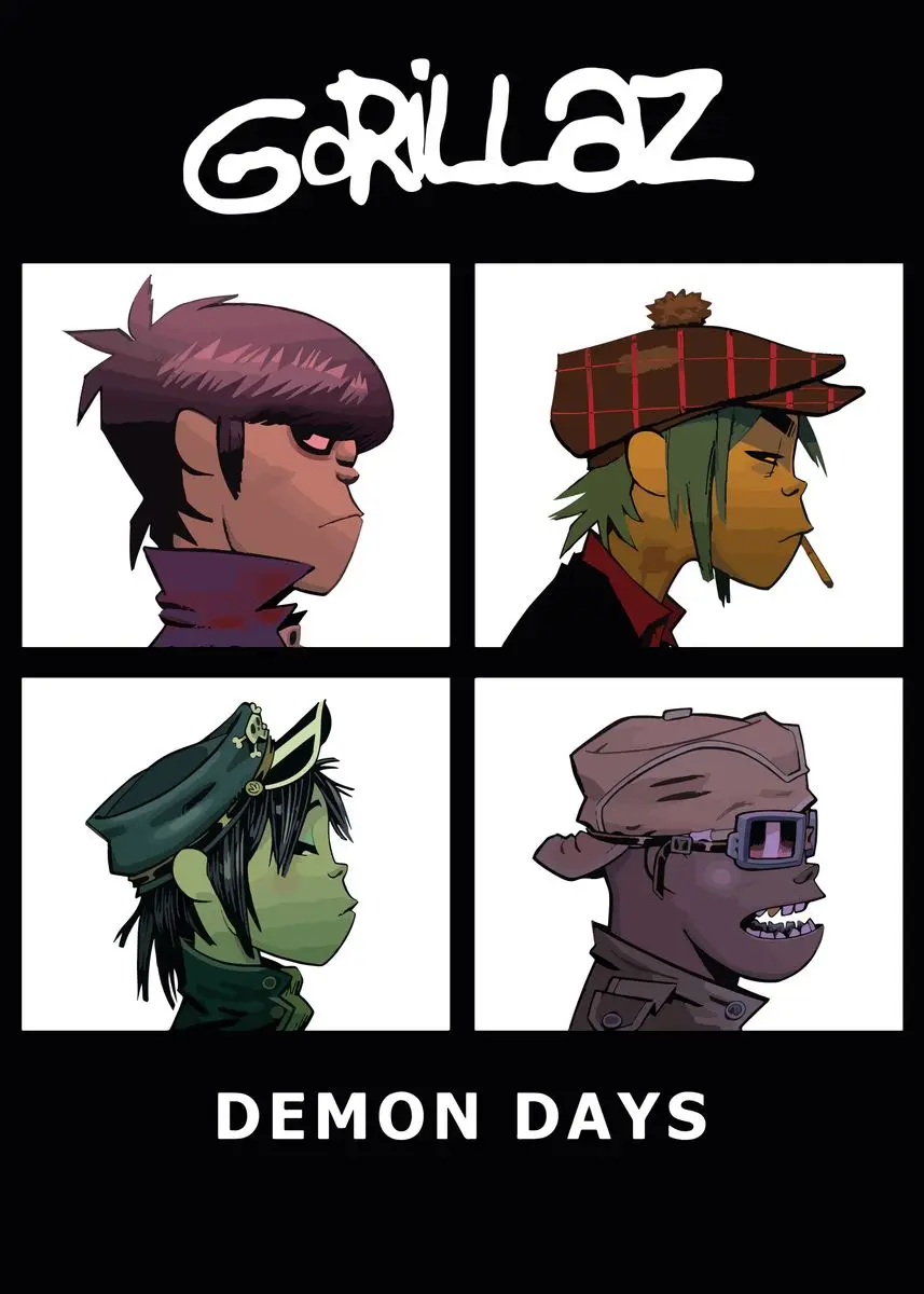 

Постер Gorillaz Холст