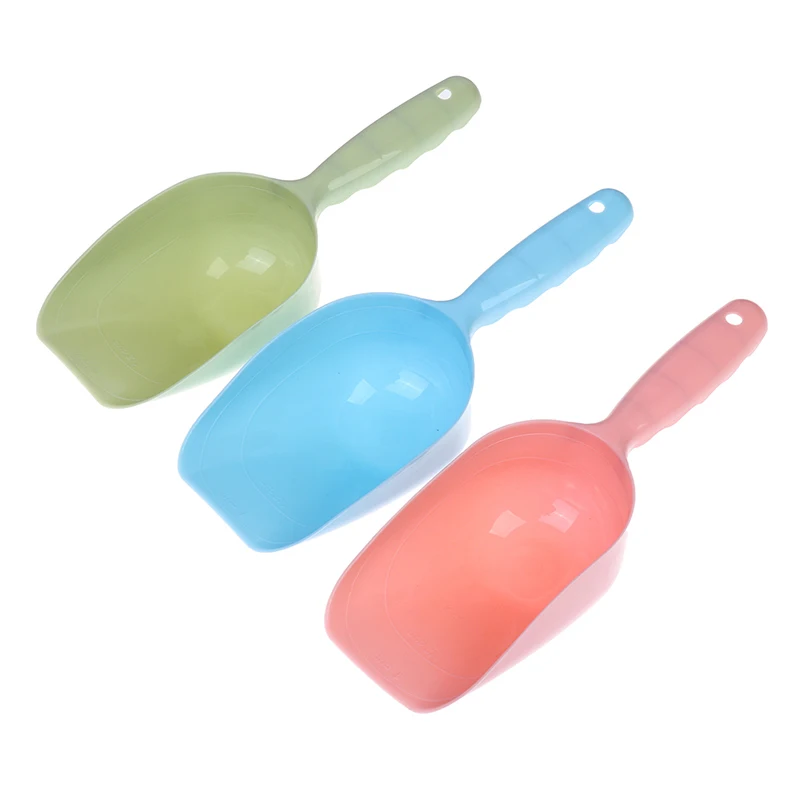 

Pet Feeding Shovel Mutli-function Environmental Plastic Spoon Pet Feeder Feeding Supplies Pet Accessories