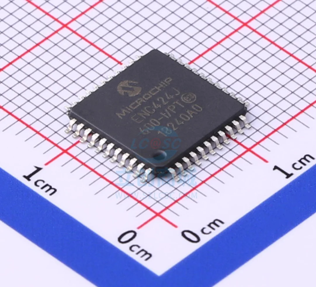 

ENC424J600-I/PT package TQFP-44 new original genuine Ethernet IC chip