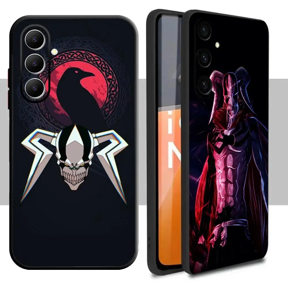 Фото Классический чехол для телефона с аниме-постером Hot Blood Bleach для Samsung Galaxy S26 S25 S24 S23 S22 S21 Plus Ultra Note20, мягкий, черный №3