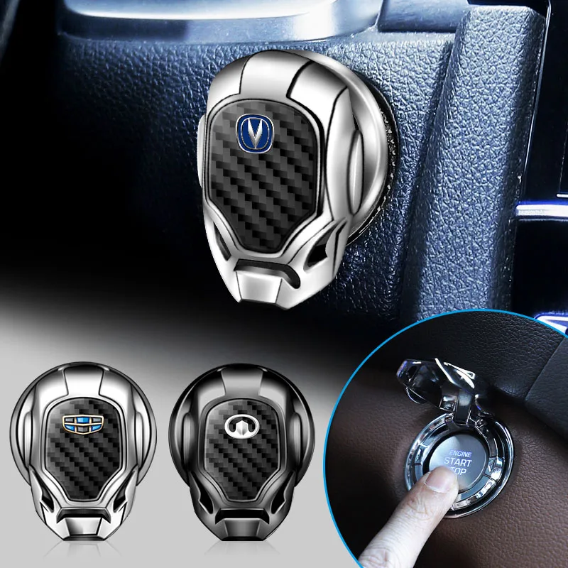 

Защитная крышка для кнопки зажигания двигателя для Citroen C3 C4 C5 Clio 2 3 Clio 4 Elysee C2 Grand