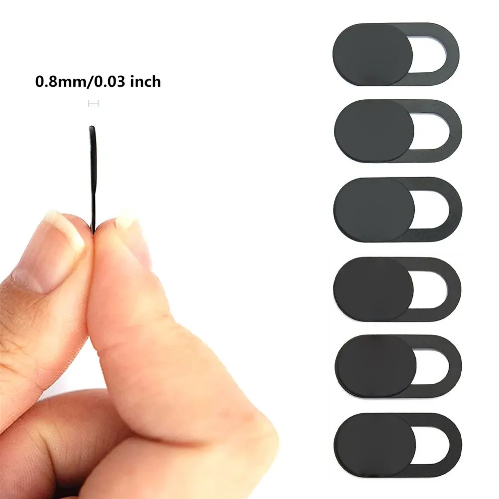 3/6/8 шт. ультратонкая Крышка для веб-камеры