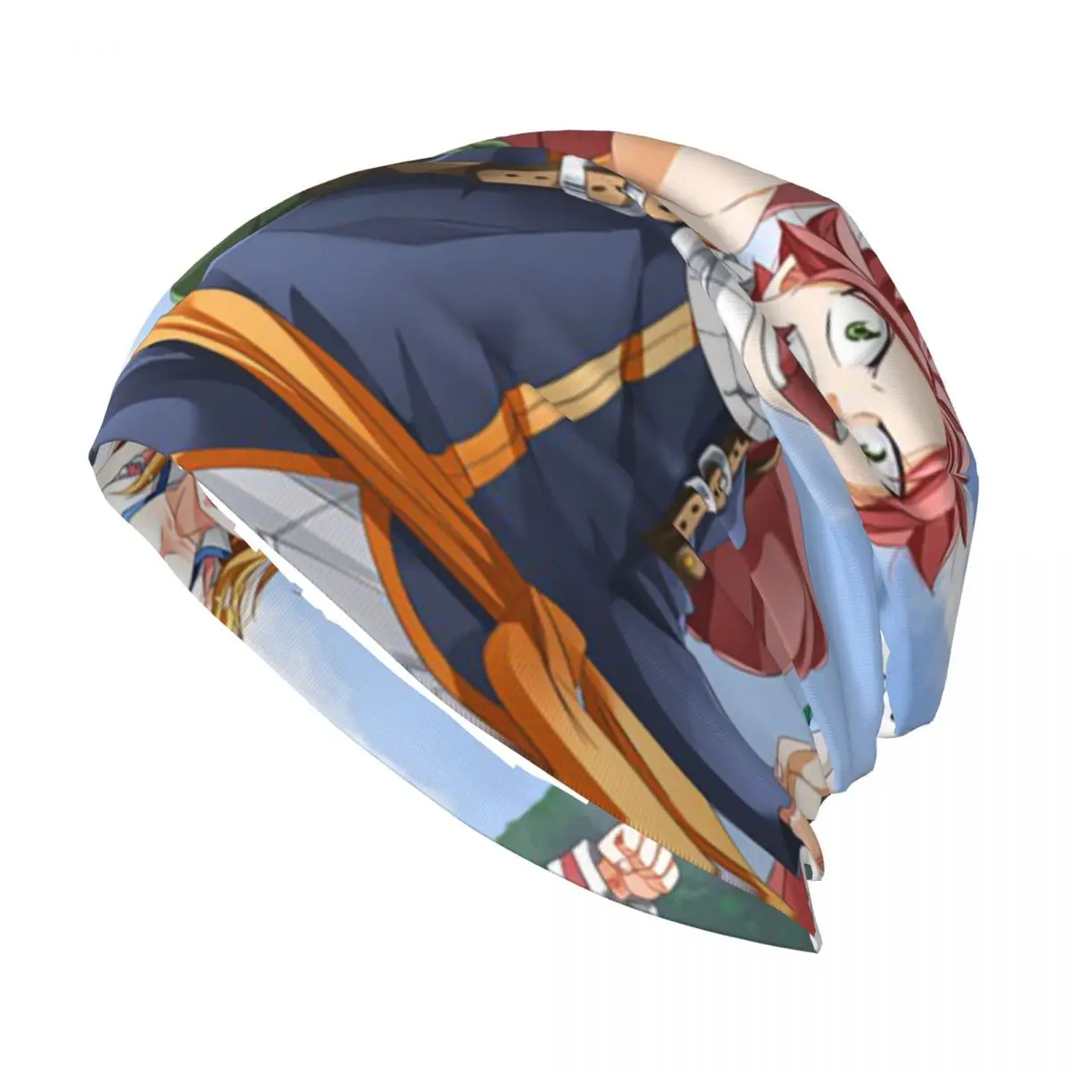 

Fairy Tail Caps Magic Adventure Anime Hip Hop Unisex Outdoor Skullies Beanies Hats Spring Warm Thermal Elastic Bonnet Knit Hat