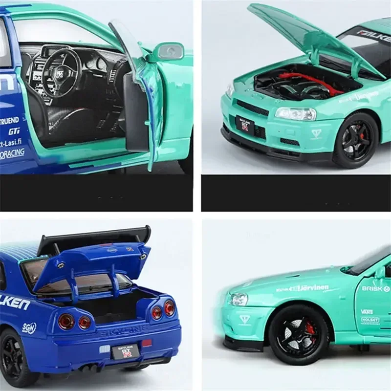 Maisto Nissan Skyline GTR R34 1:24