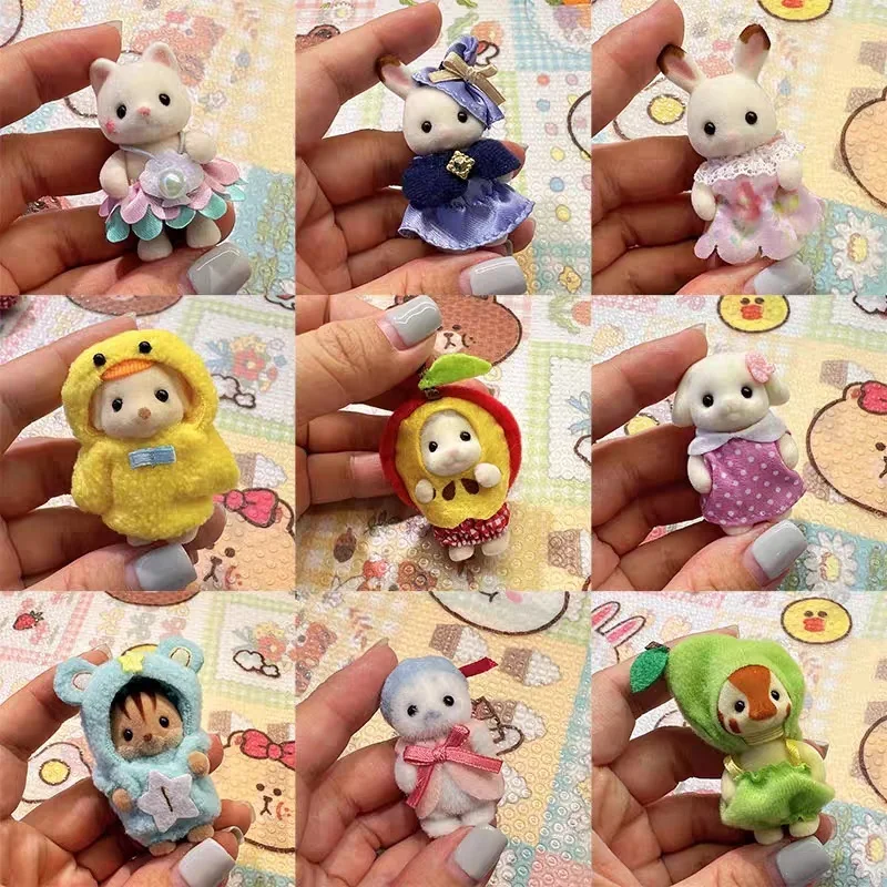 Новинка игрушечный домик для кукол Кроличья роща Радужное ухо кролик торт