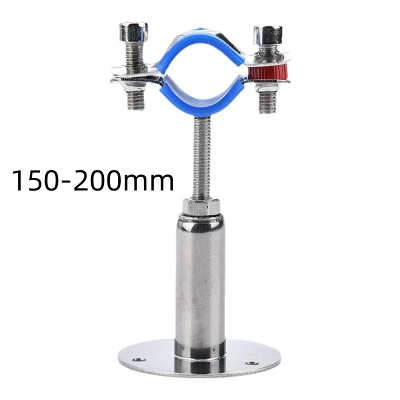 

15-89 мм наружный диаметр из нержавеющей стали SS304, зажим для труб, опорный кронштейн с базовой пластиной, длина стержня 30-50 мм/50/100 мм/ 100150 мм/150-200 мм