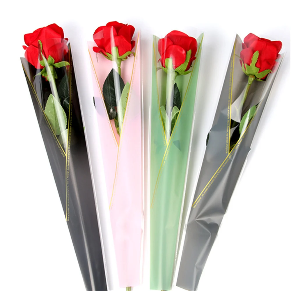 

50 шт./компл. упаковочная бумага для цветов, розы, флористика, упаковочная бумага, одиночная Роза, цветы, подарок для свадьбы, цветочная упаков...