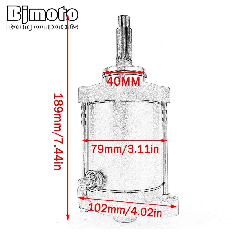 Стартер для Suzuki DR 650 650S 650SE 650RE S SW RE RSE 1991-1996 ATV LT-F500F QuadRunner 500 4WD