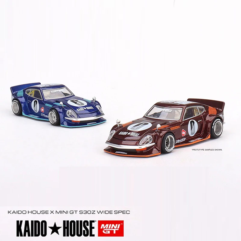 

Мини GT & Kaido House 1:64 модель автомобиля Datsun Fairlady Z сплав открытая дверь литой автомобиль