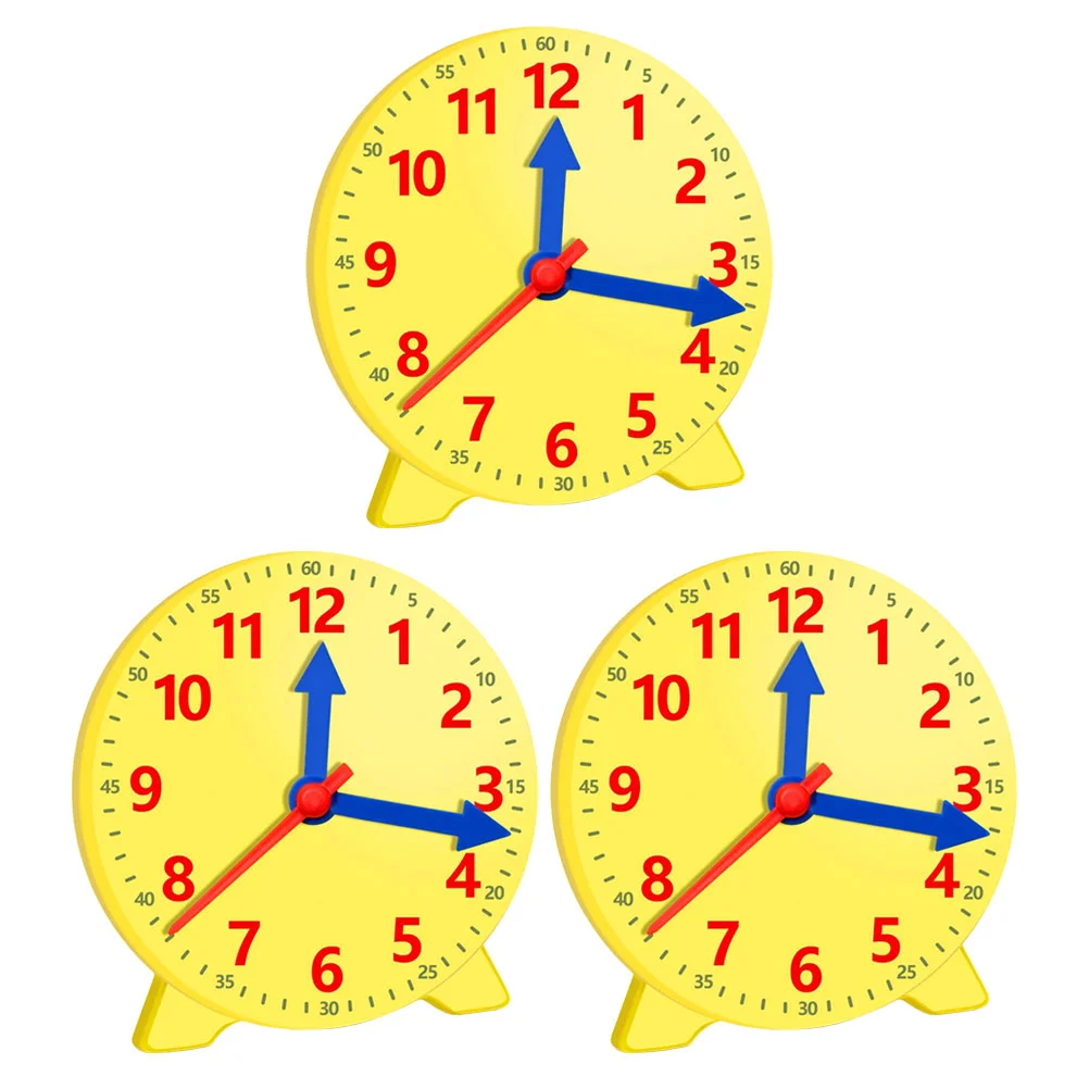 

Clock Time Learning Teaching Model Clocks Tell Toys Toy The Kids Learn S Children Classroom Telling School Supplies Practice