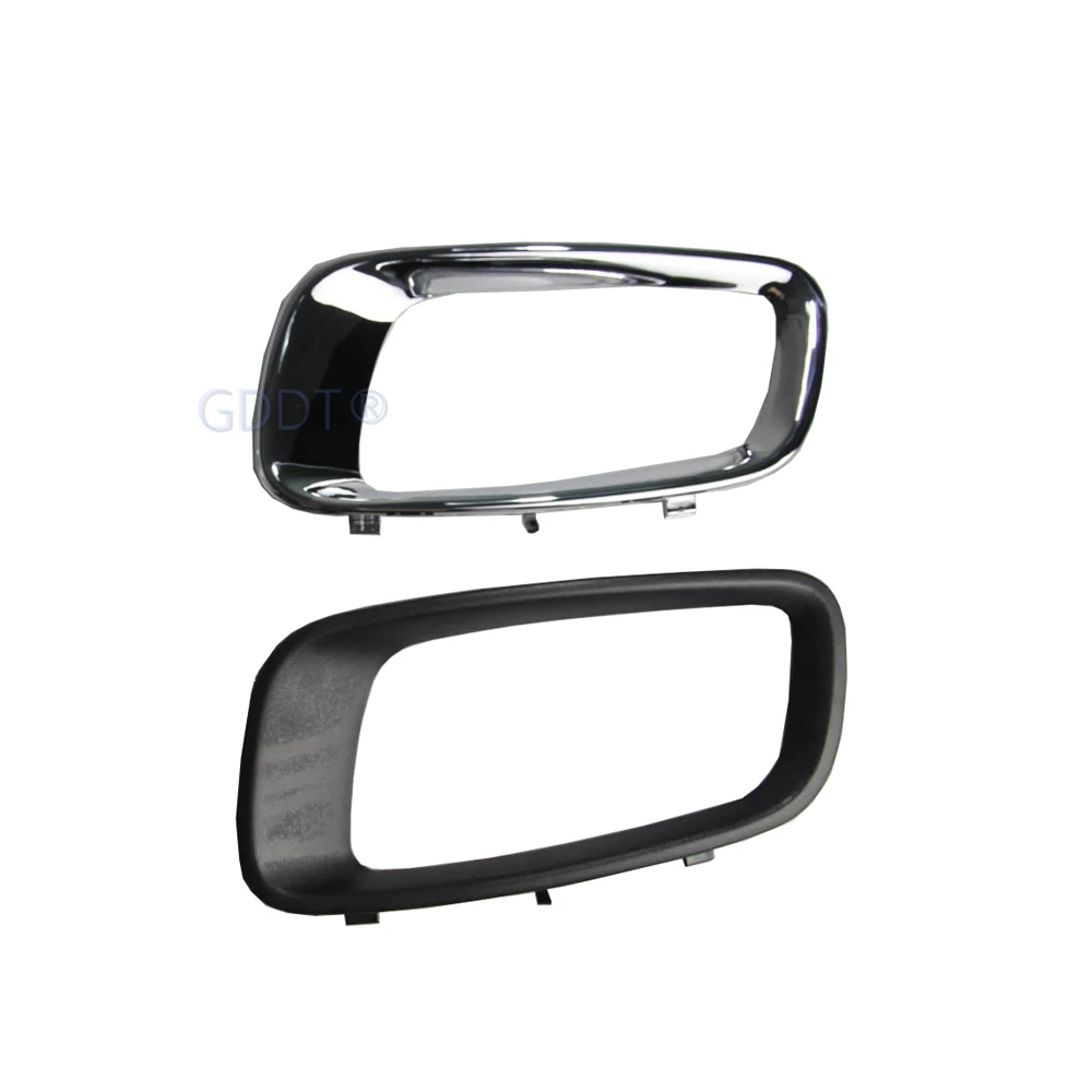 

2 Pcs Black or Chrome Front Light Cover for Pajero V73 2001-2003 MR388019 Fog Lamp Cover for Montero Fog Lamp V75 V77 for Shogun