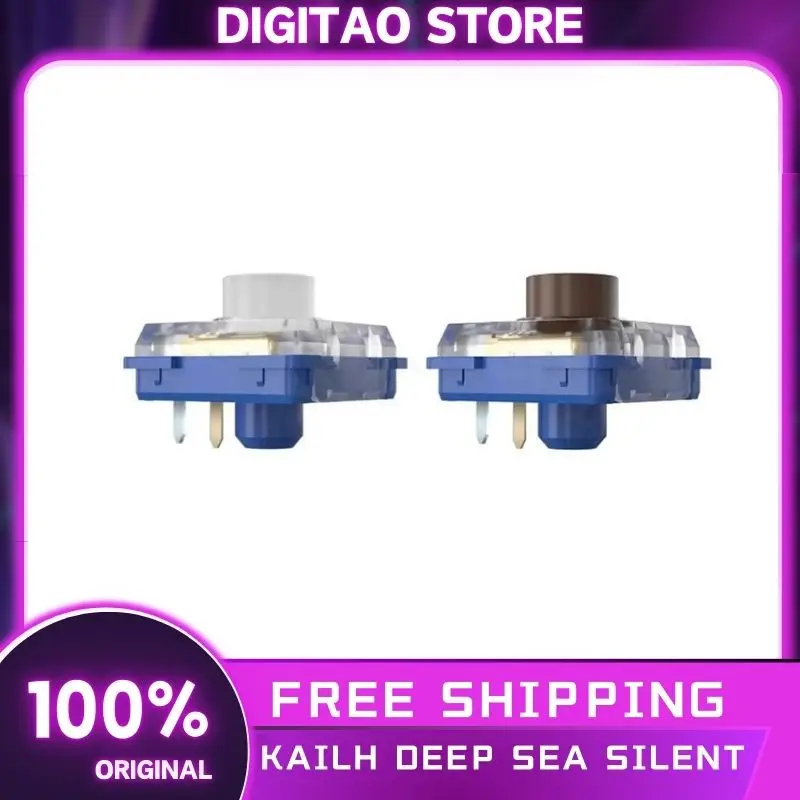 Kailh Deep Sea бесшумный низкопрофильный переключатель клавиатуры механический