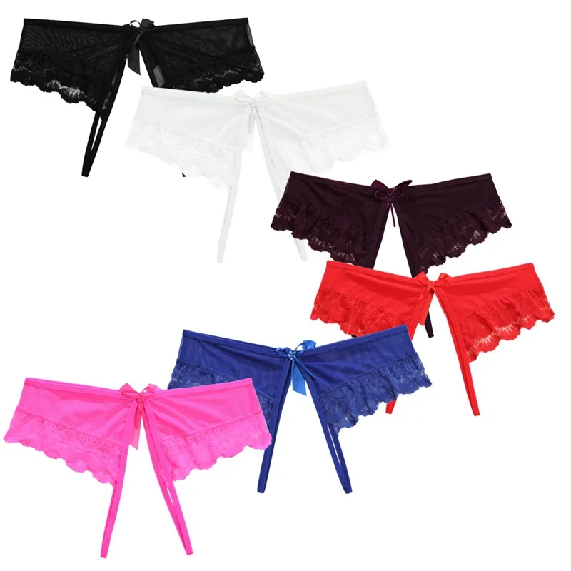 Элегантное женское ультратонкое прозрачное нижнее белье со стрингами из