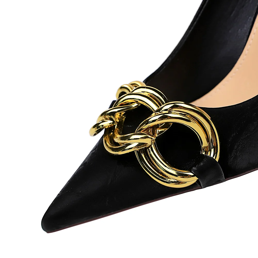 New Heels Women 7.5cm 9.5cm High Heels Lady Designer Low Heels Fetish Nightclub Party Green Fashion Office Prom Women Sandals