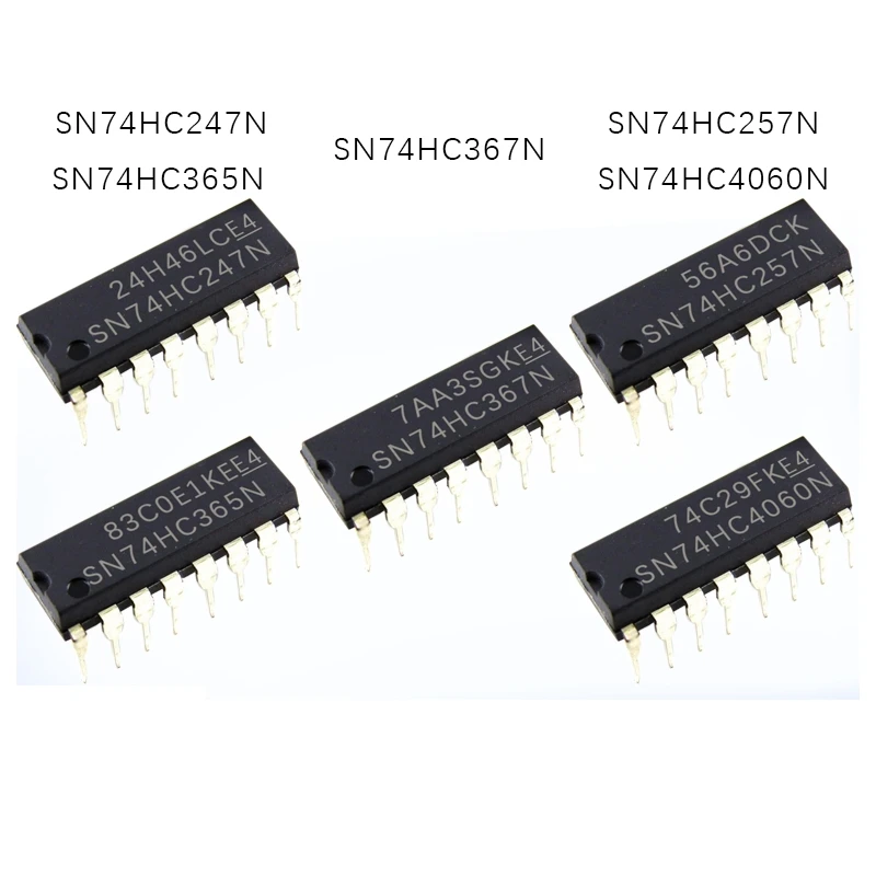 

1PCS SN74HC257/SN74HC247/SN74HC367/SN74HC365/SN74HC4060N