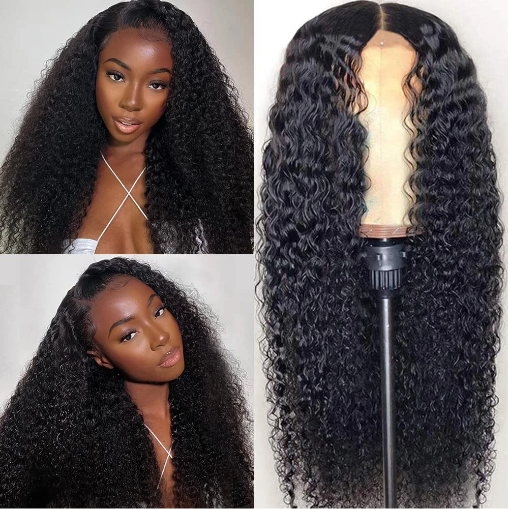 

AIMEYA Long Deep Curly Wigs For Women 13x4 13x6 360 HD Lace Frontal Wig Glueless Pre Plucked With Natural Hairline Remy Hair